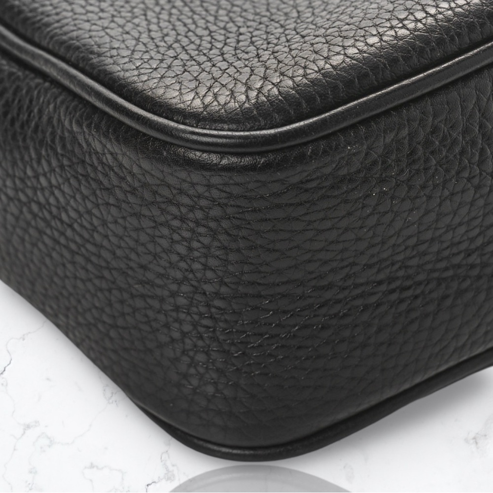 Gucci Black Leather Soho Disco Crossbody Bag - Picture 8 of 12